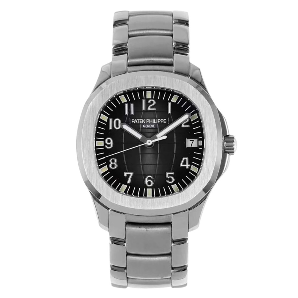 Aquanaut 5167/1A-001 Black Dial in Steel on Bracelet