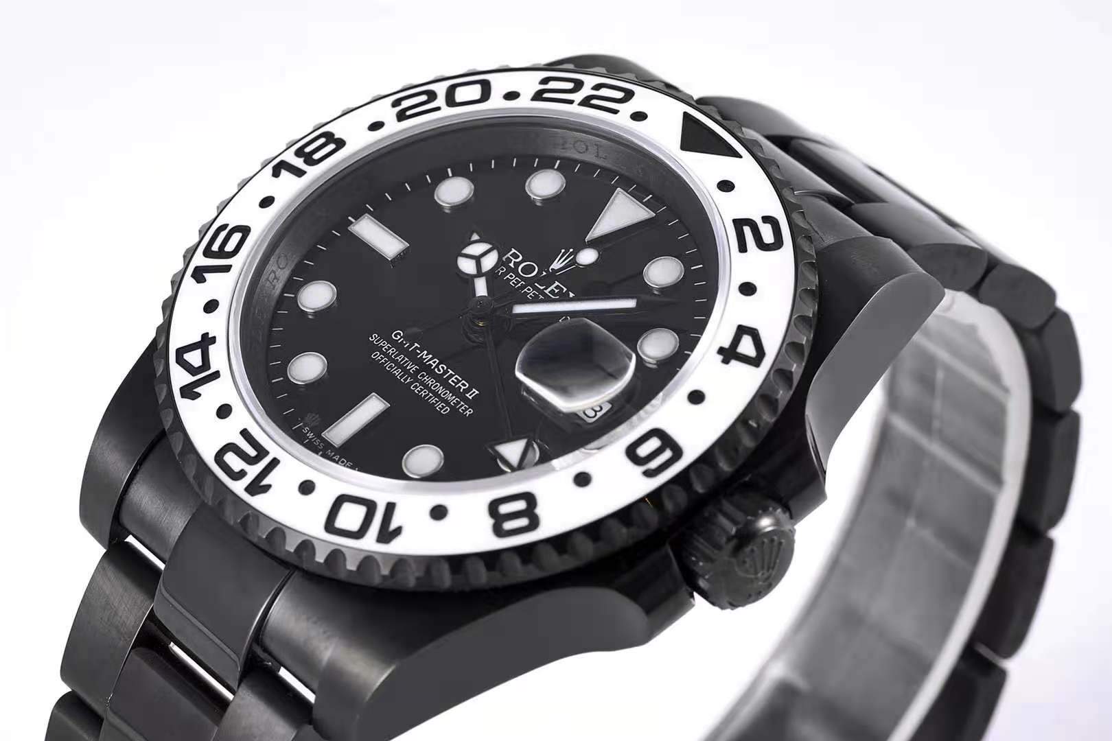 GMT Master II 116710 “Oreo” Black Dial in PVD